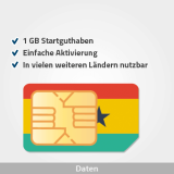 Ghana Daten SIM-Karte