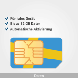 schweden prepaid sim karte
